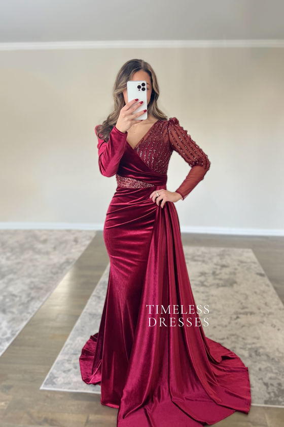 Valeria Velvet Dress