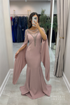 Jamila Cape Dress