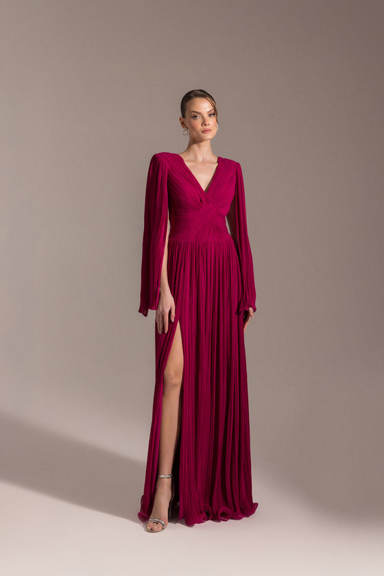 Erika Pleated Dress