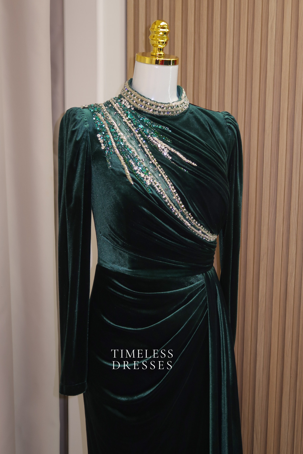 Tiana Velvet Gown