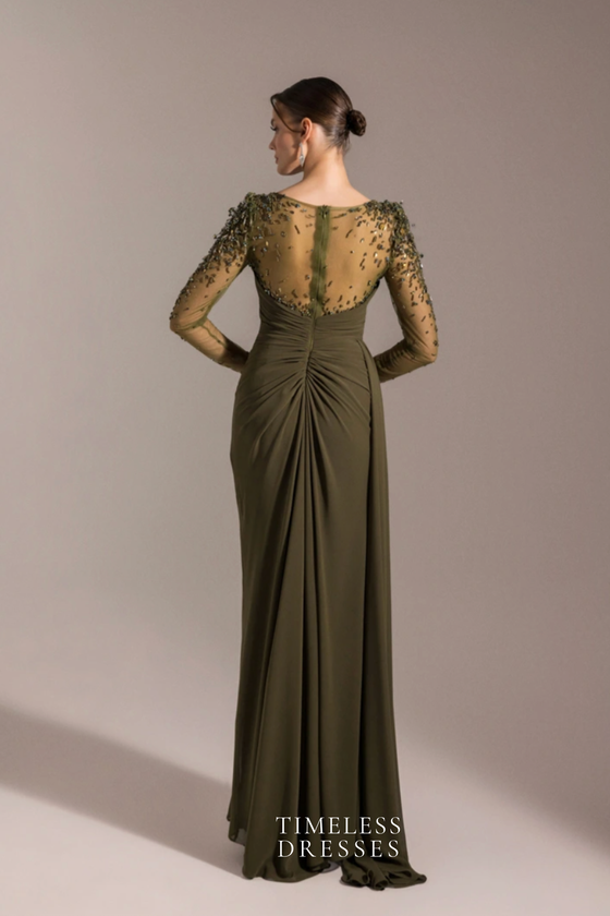 Melanie Ruched Gown