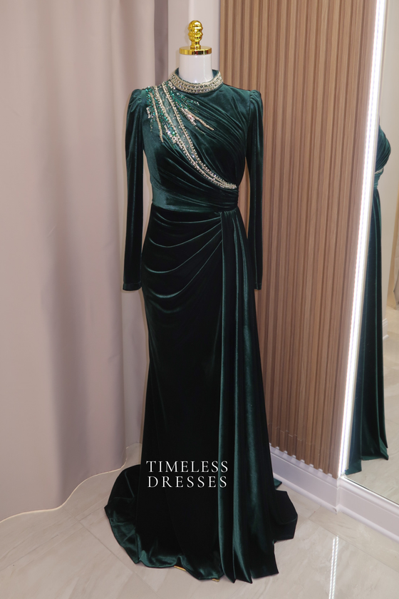 Tiana Velvet Gown