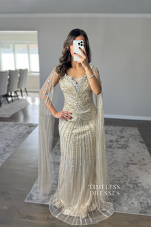  Nevine Jeweled Gown