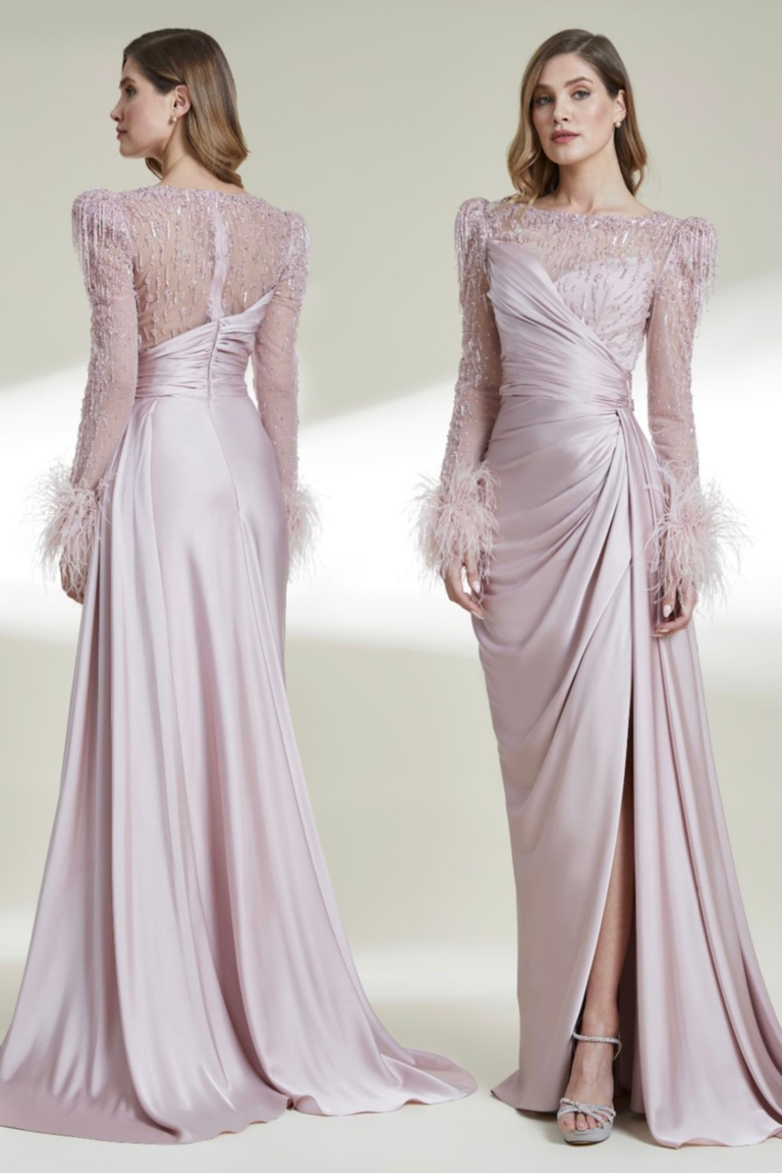 Camila Feathered Dress