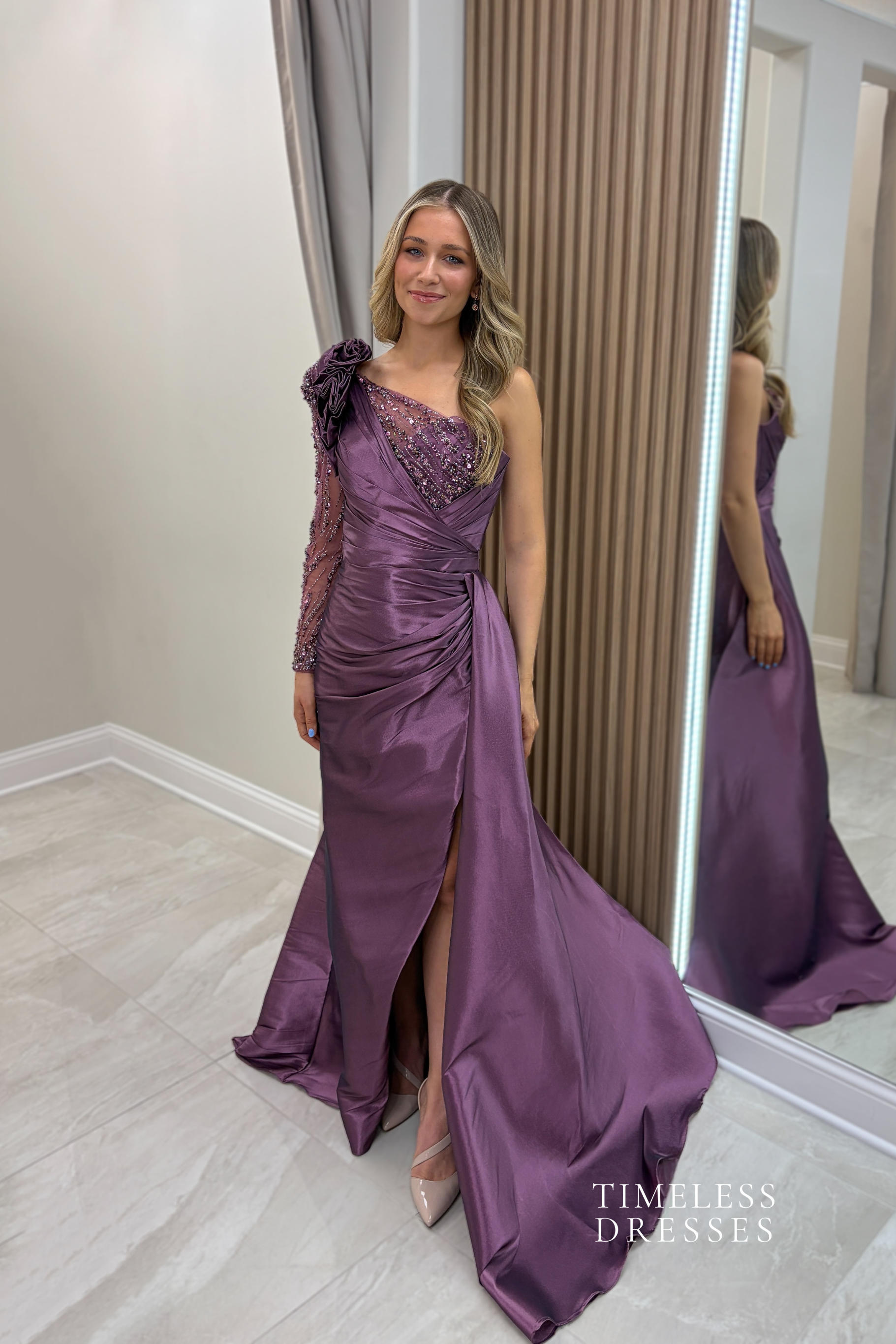 Alessia Dress Purple / 10