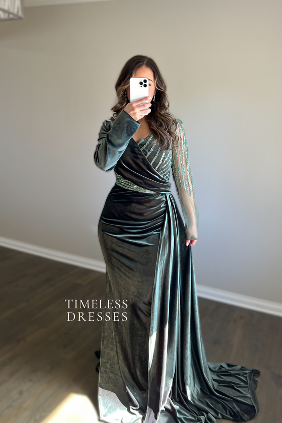 Valeria Velvet Dress