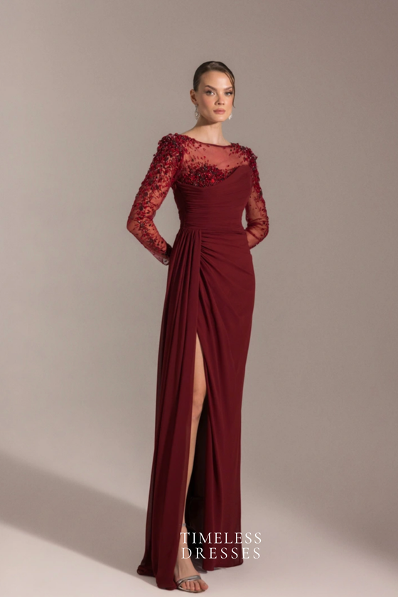 Melanie Ruched Gown