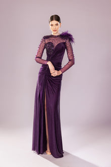  Melanie Ruched Gown