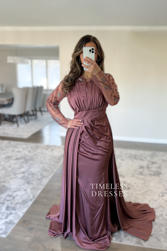 Noha Satin Dress