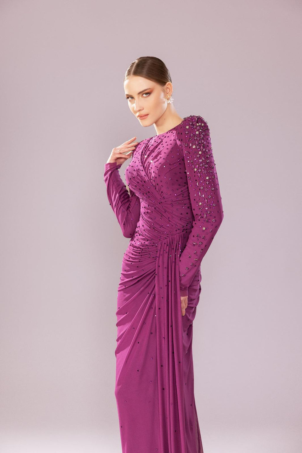 Kayla Ruched Dress