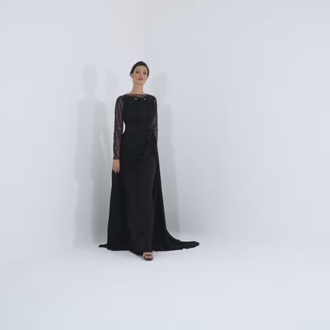 Noha Satin Dress